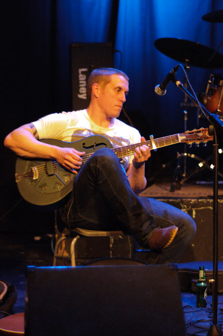 Danny Bryant's support band on the night