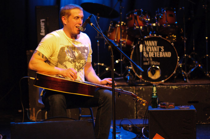 Danny Bryant's support band on the night