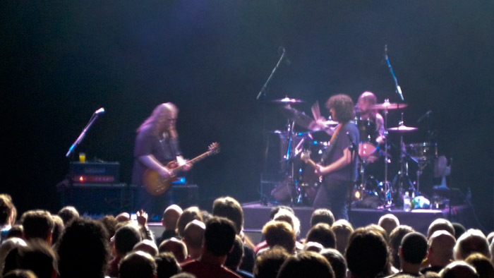 The Band On Stage