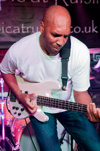 Never The Bride - Greg Harwood on bass