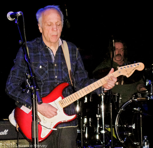 Robin Trower on guitar