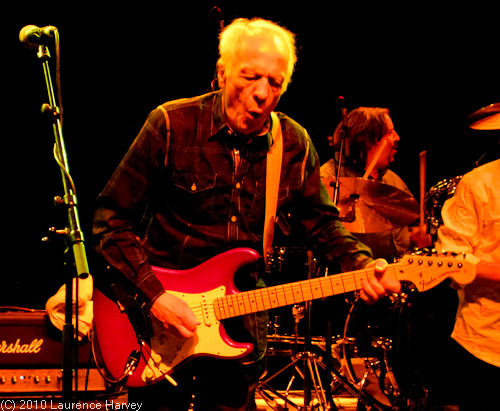 Robin Trower on guitar