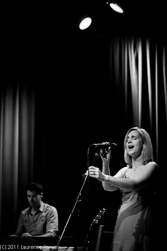 Cara Dillon & Sam on stage