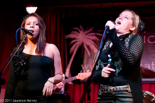 Sam Richards & Mandie G on vocals