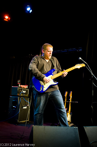 Danny Bryant on guitar