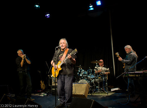 Earl Gater Band on stage