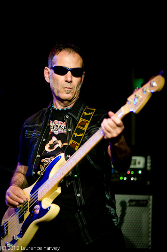 Derek White on bass