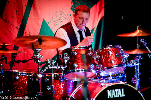 Paul 'Pablo' Wooden on drums