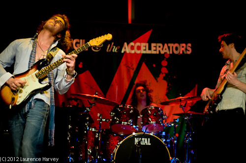 Virgil & The Acccelerators on stage