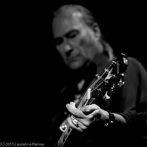 Simon Burrett on slide guitar
