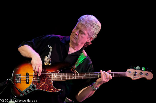 Chris Hook on bass
