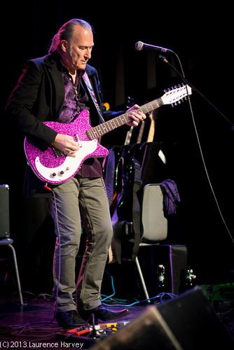 Simon Burrett on guitar