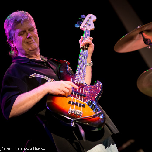 Chris Hook on bass