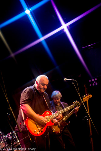 Nick Hyde on guitar
