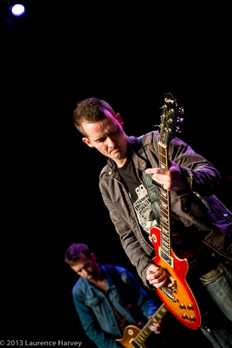 Nick Bowden on vocals & guitar