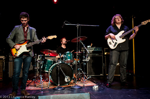 The Laurence Jones Band on stage