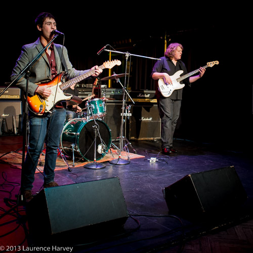 The Laurence Jones Band on stage