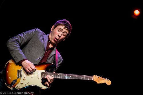 Laurence Jones on guitar & vocals