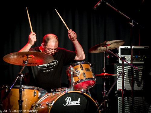 Rus Chaney on drums