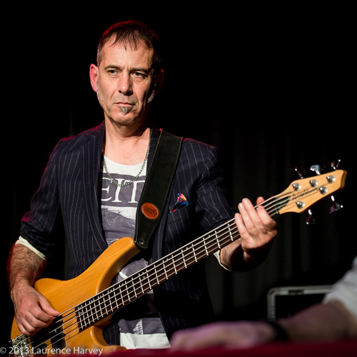Derek White on bass