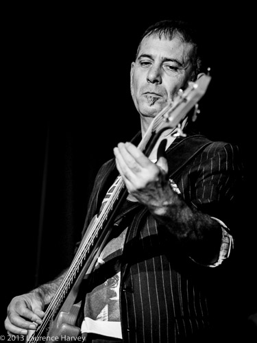 Derek White on bass