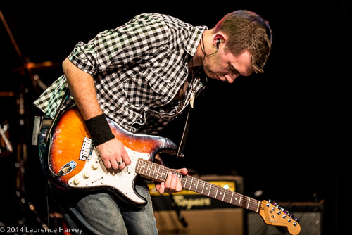 Joe Fawcett on guitar