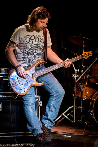 Ben Gardner on bass