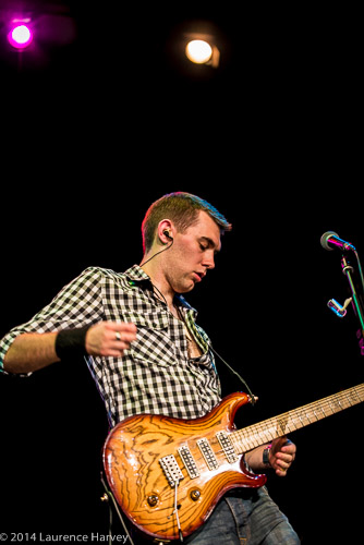 Joe Fawcett on guitar
