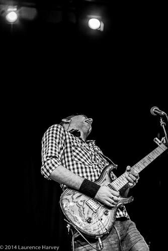 Joe Fawcett on guitar