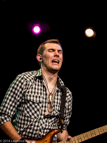 Joe Fawcett on guitar