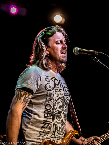 Ben Gardner on bass & vocals