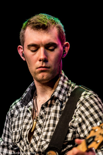 Joe Fawcett on guitar