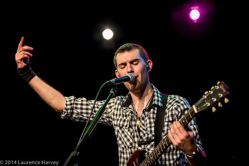 Joe Fawcett on guitar & vocals