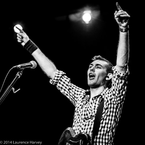 Joe Fawcett on guitar