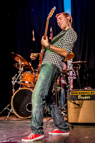 Joe Fawcett on guitar