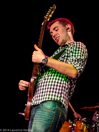 Joe Fawcett on guitar
