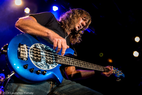 Dave LaRue on bass