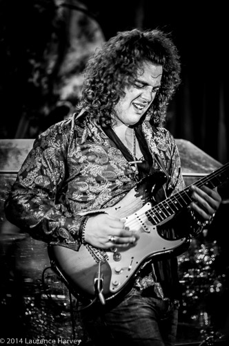 Virgil McMahon on guitar