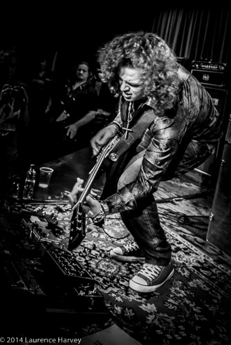 Virgil McMahon on guitar