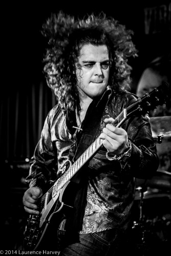 Virgil McMahon on guitar
