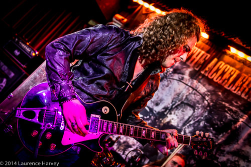 Virgil McMahon on guitar