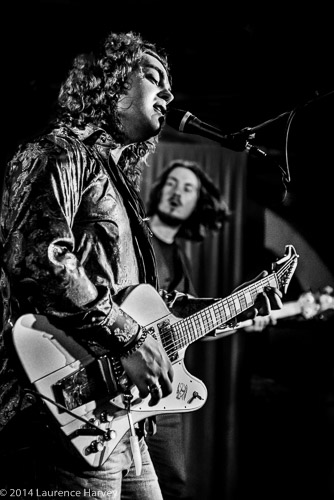 Virgil McMahon on guitar