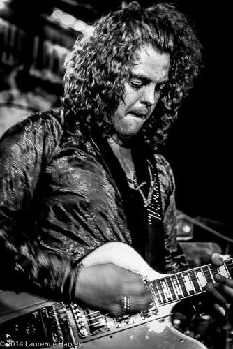 Virgil McMahon on guitar
