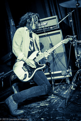 Chris Buck on guitar