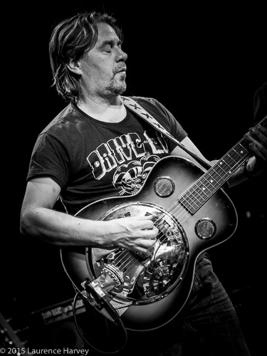 Nick Slater on guitar