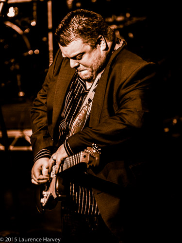 Danny Bryant on guitar & vocals