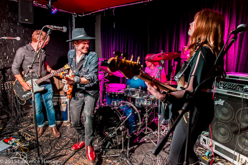 The Dave Hanson Band on stage at The Black Heart, Camden