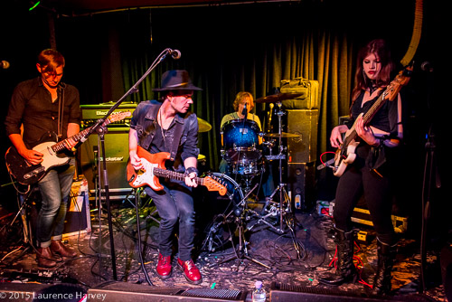 The Dave Hanson Band on stage at The Black Heart, Camden
