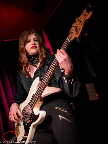 Keira Kenworthy on bass