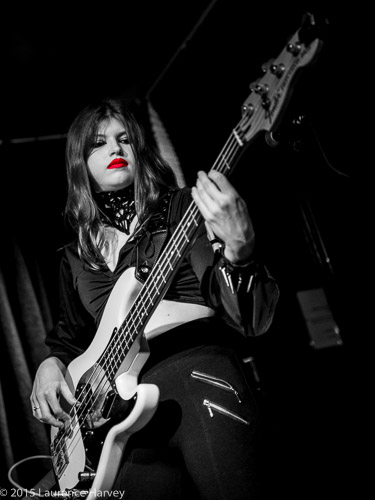 Keira Kenworthy on bass